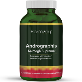 Immunity Boosting Andrographis Supreme (Kalmegh) Capsules - Immune Support - TheVedicStore.com