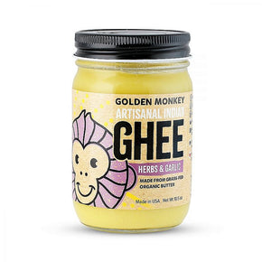 Golden Monkey Ghee – Herbs and Garlic - TheVedicStore.com