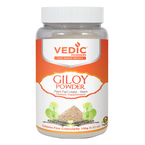 Vedic Giloy/Guduchi Powder | Healthy Liver and Immune Support