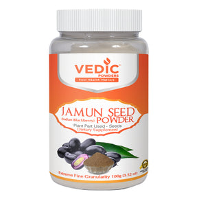 Vedic Jamun Seed Powder | Supports Healthy Glucose Levels
