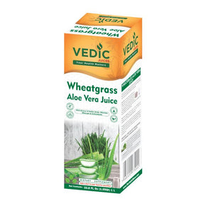 Vedic Regular Aloe Vera Wheatgrass Juice